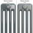 CT4-C-COLOUR-SWATCH-BLACK-003 - Classic Black 4 Column Radiator H500mm x W622mm CT4-C-COLOUR-SWATCH-BLACK-003 - Classic Black 4 Column Radiator H500mm x W622mm