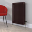 CT4-C-750-BLACK-RED-LS00 - Classic Black 4 Column Radiator H600mm x W1404mm CT4-C-750-BLACK-RED-LS00 - Classic Black 4 Column Radiator H600mm x W1404mm