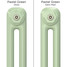 CT2-C-COLOUR-SWATCH-GREEN-006 - Classic Green 2 Column Radiator H500mm x W622mm CT2-C-COLOUR-SWATCH-GREEN-006 - Classic Green 2 Column Radiator H500mm x W622mm