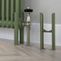 CT2-C-SLIP-ON-FEET-GREEN-MATT - Classic Green 2 Column Radiator H500mm x W622mm CT2-C-SLIP-ON-FEET-GREEN-MATT - Classic Green 2 Column Radiator H500mm x W622mm
