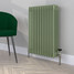 CT4-C-750-PALE-GREEN-LS00 - Classic Green 4 Column Radiator H500mm x W1220mm CT4-C-750-PALE-GREEN-LS00 - Classic Green 4 Column Radiator H500mm x W1220mm