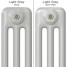 CT3-C-COLOUR-SWATCH-GREY-007 - Classic Grey 3 Column Vertical Radiator H1800mm x W530mm CT3-C-COLOUR-SWATCH-GREY-007 - Classic Grey 3 Column Vertical Radiator H1800mm x W530mm