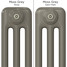 CT3-C-COLOUR-SWATCH-GREY-003 - Classic Grey 3 Column Radiator H750mm x W622mm CT3-C-COLOUR-SWATCH-GREY-003 - Classic Grey 3 Column Radiator H750mm x W622mm