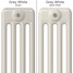 CT4-C-COLOUR-SWATCH-GREY-009 - Classic Grey 4 Column Radiator H500mm x W622mm CT4-C-COLOUR-SWATCH-GREY-009 - Classic Grey 4 Column Radiator H500mm x W622mm