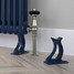 CT2-C-CAST-FEET-NAVY-GLOSS - Classic Navy 2 Column Radiator H500mm x W1220mm CT2-C-CAST-FEET-NAVY-GLOSS - Classic Navy 2 Column Radiator H500mm x W1220mm