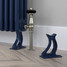 CT3-C-CAST-FEET-NAVY-GLOSS - Classic Navy 3 Column Vertical Radiator H1800mm x W668mm CT3-C-CAST-FEET-NAVY-GLOSS - Classic Navy 3 Column Vertical Radiator H1800mm x W668mm