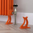 CT3-C-CAST-FEET-ORANGE-GLOSS - Classic Orange 3 Column Radiator H500mm x W1220mm CT3-C-CAST-FEET-ORANGE-GLOSS - Classic Orange 3 Column Radiator H500mm x W1220mm