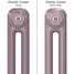 CT2-C-COLOUR-SWATCH-PINK-008 - Classic Pink 2 Column Vertical Radiator H1800mm x W668mm CT2-C-COLOUR-SWATCH-PINK-008 - Classic Pink 2 Column Vertical Radiator H1800mm x W668mm
