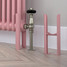 CT2-C-SLIP-ON-FEET-PINK-MATT - Classic Pink 2 Column Vertical Radiator H1800mm x W668mm CT2-C-SLIP-ON-FEET-PINK-MATT - Classic Pink 2 Column Vertical Radiator H1800mm x W668mm