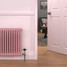 CT2-C-500-LIGHT-PINK-LS01 - Classic Pink 2 Column Radiator H500mm x W1404mm CT2-C-500-LIGHT-PINK-LS01 - Classic Pink 2 Column Radiator H500mm x W1404mm