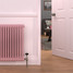 CT2-C-600-LIGHT-PINK-LS01 - Classic Pink 2 Column Radiator H600mm x W622mm CT2-C-600-LIGHT-PINK-LS01 - Classic Pink 2 Column Radiator H600mm x W622mm
