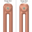 CT2-C-COLOUR-SWATCH-PINK-001 - Classic Pink 2 Column Radiator H600mm x W622mm CT2-C-COLOUR-SWATCH-PINK-001 - Classic Pink 2 Column Radiator H600mm x W622mm