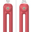 CT2-C-COLOUR-SWATCH-PINK-004 - Classic Pink 2 Column Radiator H600mm x W622mm CT2-C-COLOUR-SWATCH-PINK-004 - Classic Pink 2 Column Radiator H600mm x W622mm