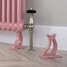 CT2-C-CAST-FEET-PINK-GLOSS - Classic Pink 2 Column Radiator H600mm x W622mm CT2-C-CAST-FEET-PINK-GLOSS - Classic Pink 2 Column Radiator H600mm x W622mm