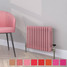 CT3-C-400-PINK-TH - Classic Pink 3 Column Radiator H400mm x W1220mm CT3-C-400-PINK-TH - Classic Pink 3 Column Radiator H400mm x W1220mm
