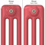 CT3-C-COLOUR-SWATCH-PINK-004 - Classic Pink 3 Column Radiator H400mm x W990mm CT3-C-COLOUR-SWATCH-PINK-004 - Classic Pink 3 Column Radiator H400mm x W990mm