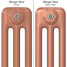 CT3-C-COLOUR-SWATCH-PINK-001 - Classic Pink 3 Column Radiator H500mm x W1404mm CT3-C-COLOUR-SWATCH-PINK-001 - Classic Pink 3 Column Radiator H500mm x W1404mm