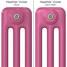 CT3-C-COLOUR-SWATCH-PINK-007 - Classic Pink 3 Column Radiator H500mm x W1404mm CT3-C-COLOUR-SWATCH-PINK-007 - Classic Pink 3 Column Radiator H500mm x W1404mm