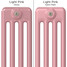 CT4-C-COLOUR-SWATCH-PINK-003 - Classic Pink 4 Column Radiator H400mm x W1220mm CT4-C-COLOUR-SWATCH-PINK-003 - Classic Pink 4 Column Radiator H400mm x W1220mm
