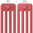 CT4-C-COLOUR-SWATCH-PINK-004 - Classic Pink 4 Column Radiator H400mm x W990mm CT4-C-COLOUR-SWATCH-PINK-004 - Classic Pink 4 Column Radiator H400mm x W990mm