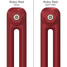 CT2-C-COLOUR-SWATCH-RED-002 - Classic Red 2 Column Vertical Radiator H1800mm x W530mm CT2-C-COLOUR-SWATCH-RED-002 - Classic Red 2 Column Vertical Radiator H1800mm x W530mm