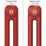 CT2-C-COLOUR-SWATCH-RED-001 - Classic Red 2 Column Radiator H500mm x W1220mm CT2-C-COLOUR-SWATCH-RED-001 - Classic Red 2 Column Radiator H500mm x W1220mm