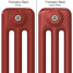 CT3-C-COLOUR-SWATCH-RED-006 - Classic Red 3 Column Radiator H600mm x W806mm CT3-C-COLOUR-SWATCH-RED-006 - Classic Red 3 Column Radiator H600mm x W806mm