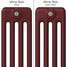 CT4-C-COLOUR-SWATCH-RED-003 - Classic Red 4 Column Radiator H300mm x W990mm CT4-C-COLOUR-SWATCH-RED-003 - Classic Red 4 Column Radiator H300mm x W990mm