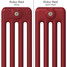 CT4-C-COLOUR-SWATCH-RED-002 - Classic Red 4 Column Radiator H500mm x W622mm CT4-C-COLOUR-SWATCH-RED-002 - Classic Red 4 Column Radiator H500mm x W622mm