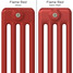 CT4-C-COLOUR-SWATCH-RED-001 - Classic Red 4 Column Radiator H600mm x W1404mm CT4-C-COLOUR-SWATCH-RED-001 - Classic Red 4 Column Radiator H600mm x W1404mm