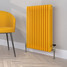 CT3-C-750-TRAFFIC-YELLOW-LS00 - Classic Yellow 3 Column Radiator H750mm x W990mm CT3-C-750-TRAFFIC-YELLOW-LS00 - Classic Yellow 3 Column Radiator H750mm x W990mm