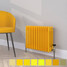 CT4-C-400-YELLOW-TH - Classic Yellow 4 Column Radiator H400mm x W990mm CT4-C-400-YELLOW-TH - Classic Yellow 4 Column Radiator H400mm x W990mm