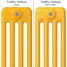 CT4-C-COLOUR-SWATCH-YELLOW-002 - Classic Yellow 4 Column Radiator H600mm x W806mm CT4-C-COLOUR-SWATCH-YELLOW-002 - Classic Yellow 4 Column Radiator H600mm x W806mm