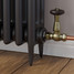 T-TRV-077-ST-AB-BROWN-HEAD-LS00 - Jarrow Traditional TRV Antique Brass Towel Radiator Valves T-TRV-077-ST-AB-BROWN-HEAD-LS00 - Jarrow Traditional TRV Antique Brass Towel Radiator Valves