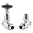 T-TRV-077-ST-C - Jarrow Traditional TRV Chrome Towel Radiator Valves T-TRV-077-ST-C - Jarrow Traditional TRV Chrome Towel Radiator Valves