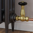 T-TRV-077-ST-UB-CU00 - Jarrow Traditional TRV Unlacquered Brass Towel Radiator Valves T-TRV-077-ST-UB-CU00 - Jarrow Traditional TRV Unlacquered Brass Towel Radiator Valves