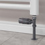 M-TRV-051-ST-A-PIP-LS01 - Duran Modern TRV Straight Anthracite Towel Radiator Valves with Sleeves M-TRV-051-ST-A-PIP-LS01 - Duran Modern TRV Straight Anthracite Towel Radiator Valves with Sleeves