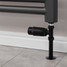 M-TRV-051-ST-TB-PIP-LS02 - Duran Modern TRV Textured Black Towel Radiator Valves M-TRV-051-ST-TB-PIP-LS02 - Duran Modern TRV Textured Black Towel Radiator Valves