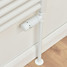 M-TRV-051-ST-W-PIP - Duran Modern TRV White Towel Radiator Valves with Sleeves M-TRV-051-ST-W-PIP - Duran Modern TRV White Towel Radiator Valves with Sleeves