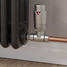M-TRV-002-ST-SN-CU00 - Ramone Modern TRV Satin Nickel Towel Radiator Valves M-TRV-002-ST-SN-CU00 - Ramone Modern TRV Satin Nickel Towel Radiator Valves