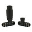M-TRV-072-ST-SB-ALT01 - Ramone Modern TRV Satin Black Towel Radiator Valves M-TRV-072-ST-SB-ALT01 - Ramone Modern TRV Satin Black Towel Radiator Valves