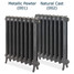 CI-LUC760-D-001-002 - Lucien 2 Column Cast Iron Radiator H760mm x W2050mm CI-LUC760-D-001-002 - Lucien 2 Column Cast Iron Radiator H760mm x W2050mm