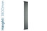 DQ-COVE-180-A-TH - DQ Cove Vertical Single Radiator H1800mm X W413mm Anthracite DQ-COVE-180-A-TH - DQ Cove Vertical Single Radiator H1800mm X W413mm Anthracite