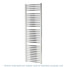 AP-ASC6W1500 - Apollo Napoli Straight Chrome Towel Radiator H1500mm X W600mm AP-ASC6W1500 - Apollo Napoli Straight Chrome Towel Radiator H1500mm X W600mm