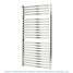 AP-ACC6W1100 - Apollo Napoli Curved Chrome Towel Radiator H1100mm X W600mm AP-ACC6W1100 - Apollo Napoli Curved Chrome Towel Radiator H1100mm X W600mm