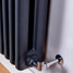 NC-CU04 - Neo Column Anthracite Horizontal Radiator H600mm X W599mm NC-CU04 - Neo Column Anthracite Horizontal Radiator H600mm X W599mm
