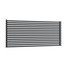 DQ-VUL-H-S-G-ALT00 - DQ Vulcano Horizontal Double Radiator H1000mm X W571mm Dark Grey DQ-VUL-H-S-G-ALT00 - DQ Vulcano Horizontal Double Radiator H1000mm X W571mm Dark Grey