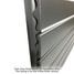DQ-TOR-H-S-W-CU00 - DQ Tornado Horizontal Single Radiator H456mm X W721mm White DQ-TOR-H-S-W-CU00 - DQ Tornado Horizontal Single Radiator H456mm X W721mm White