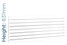 DQ-TOR-831-SW-TH - DQ Tornado Horizontal Double Radiator H831mm X W1166mm White DQ-TOR-831-SW-TH - DQ Tornado Horizontal Double Radiator H831mm X W1166mm White