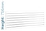 DQ-TOR-756-SW-TH - DQ Tornado Horizontal Double Radiator H756mm X W656mm White DQ-TOR-756-SW-TH - DQ Tornado Horizontal Double Radiator H756mm X W656mm White